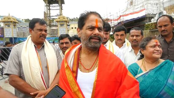 AP Speaker Tammineni Sitaram on Chandrababu : తిరుమల శ్రీవారి సేవలో స్పీకర్ తమ్మినేని | ABP Desam