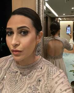 Karisma Kapoor Looks Classy As Ever In A Beautiful Anarkali Attire; See Pics