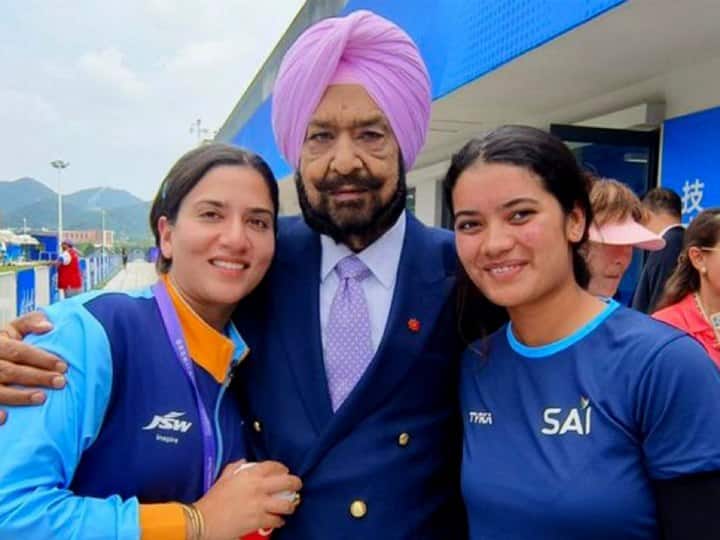 asian games 2023 rajeshwari wins silver medal in shooting for team india his father Randhir Singh gold medalist Asian Games 2023: पिता ने देश के लिए शूटिंग में जीता था गोल्ड, अब बेटी ने भी मेडल जीतकर लहराया तिरंगा