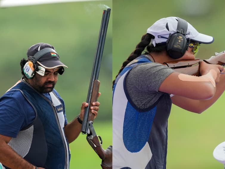 Asian Games 2023 Trap Shooting India Bags Gold In Men's Team Event Women Claim Silver Asian Games 2023: More Glory In Shooting As India Bags Gold In Men's Trap Team Event, Women Claim Silver
