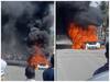 Electric Car Fire: பெங்களூரில் குபுகுபுவென எரிந்த எலக்ட்ரிக் கார்; வைரலாகும் வீடியோ