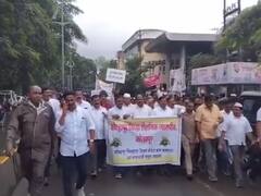 आम्हाला शिकवू द्या, मुलांना शिकू द्या, शाळांचे खासगीकरण करू नका; कोल्हापुरात शिक्षकांचा विराट मोर्चा 
