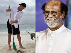 अक्षय कुमार के बाद रजनीकांत ने किया पीएम मोदी के स्वच्छता अभियान का सपोर्ट, ट्वीट कर कही ये बात