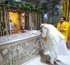 Rajasthan: पीएम मोदी ने सांवलिया सेठ मंदिर में की पूजा-अर्चना, देखें तस्वीरें