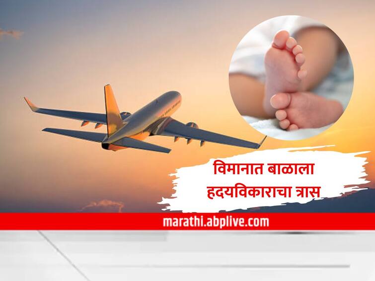 two doctors save 6 month child in ranchi delhi flight from breathing issues Indigo Flight : अवघ्या 6 महिन्यांच्या बाळाला हदयविकाराचा त्रास! विमानात अचानक श्वास गुदमरला, डॉक्टर बनले 'देव'