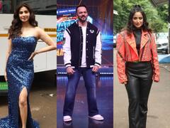 khatron ke khiladi 13: कूल लुक में दिखे रोहित शेट्टी..तो ब्लू गाउन में डेजी शाह ने लूटी महफिल, सामने आईं 'खतरों के खिलाड़ी 13' के फिनाले शूट की तस्वीरें