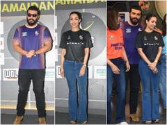 ब्रेकअप की खबरों के बीच स्पोर्ट्स इवेंट में साथ नजर आए  Malaika Arora और Arjun Kapoor, जमकर दिए पोज