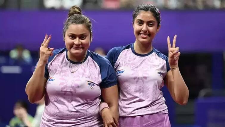 Asian Games 2023: India gets medal in women's table tennis doubles for the first time Asian Games 2023: સુતીર્થ-આહાયિકાએ રચ્યો ઈતિહાસ, ભારતને પહેલીવાર ટેબલ ટેનિસ મહિલા ડબલ્સમાં મેડલ મળ્યો