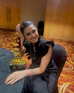 Ridhi Dogra In Black Ruffle Dress With A Plunging Neckline; See Pics