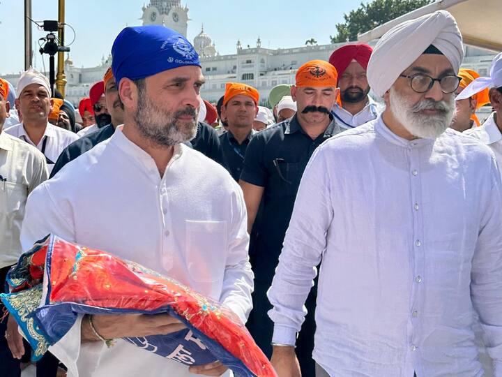 Gandhi is also likely to attend the ritual of 'palki sewa' on Tuesday morning. The Congress leader is on a personal visit to the city. (Image Source: X/@INCIndia)