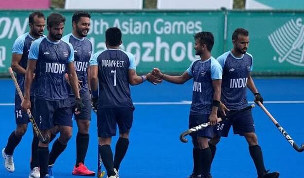 Asian Games 2023: Indian Men's Hockey Team Advances To Semis With 12-0 Win Over Bangladesh IND vs BAN Hockey: ભારતીય પુરુષ હૉકી ટીમની એશિયન ગેમ્સમાં સતત પાંચમી જીત, બાંગ્લાદેશને 12-0થી હરાવ્યું