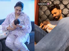 अपनी बेटी का खूब ख्याल रख रहे हैं राहुल वैद्य, दिशा परमार ने शेयर किया क्यूट वीडियो, लिखा- 'डैडी ड्यूटीज'