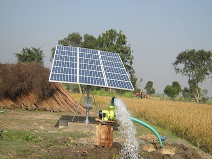 Beed Crime News Theft of farmer solar pump in beed Beed Crime News : बीड जिल्ह्यातील शेतकऱ्यांसमोर नवे संकट; शेतातील सौर पंपांची रातोरात चोरी