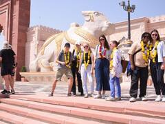 Kota River Front: रिवर फ्रंट की खूबसूरती और भारतीय स्वागत देख जर्मन पर्यटक अभिभूत हुए, देखें तस्वीरें