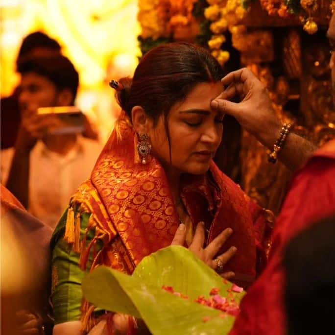 குஷ்புவின் இந்த ஆன்மிக பதிவு லைக்ஸ்களை குவித்து வருகிறது.