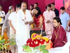 दूसरी बार बिहार आए धीरेंद्र शास्त्री, गया के होटल में लगा 'दरबार', नहीं मिल सकेंगे आम श्रद्धालु