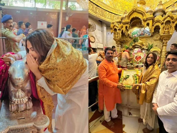 Richa Chadha At Siddhivinayak: बॉलीवुड एक्ट्रेस फिल्म फुकरे 3 में नजर आईं हैं. उनकी ये फिल्म बॉक्स ऑफिस पर धमाल मचा रही हैं. फिल्म 50 करोड़ के क्लब में शामिल  हो गई है.