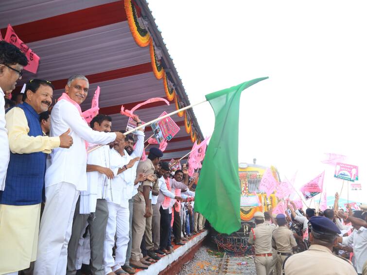 State Govt Allots 330 Crores for Siddipet Railway Line Minister Harish Rao Reveals Harish Rao: సిద్దిపేట్ రైల్వే లైన్ - కేంద్ర ప్రభుత్వం చేసిందేమీ లేదన్న మంత్రి హరీష్ రావు