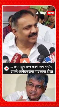 Jayant Patil on Prakash Ambedkar: ... तर पळून लग्न करणं हाच पर्याय, ठाकरे- आंबेडकरांना पाटलांचा टोला
