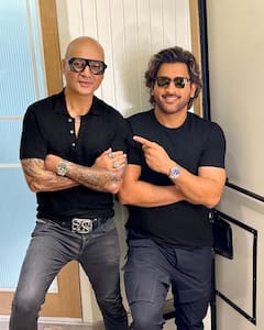 Dhoni New Hairstyle : விண்டேஜ் லுக்கில் தோனி.. ஹார்டின் விடும் கிரிக்கெட் ரசிகர்கள்!