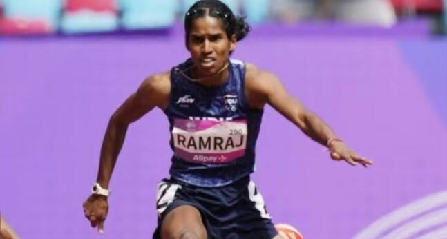 Asian Games 2023 Vithya Ramraj won bronze medal in Women's 400m Hurdles Final Asian Games 2023: 400 મીટર હર્ડલ રેસમાં વિથ્યા રામરાજે જીત્યો બ્રોન્ઝ મેડલ