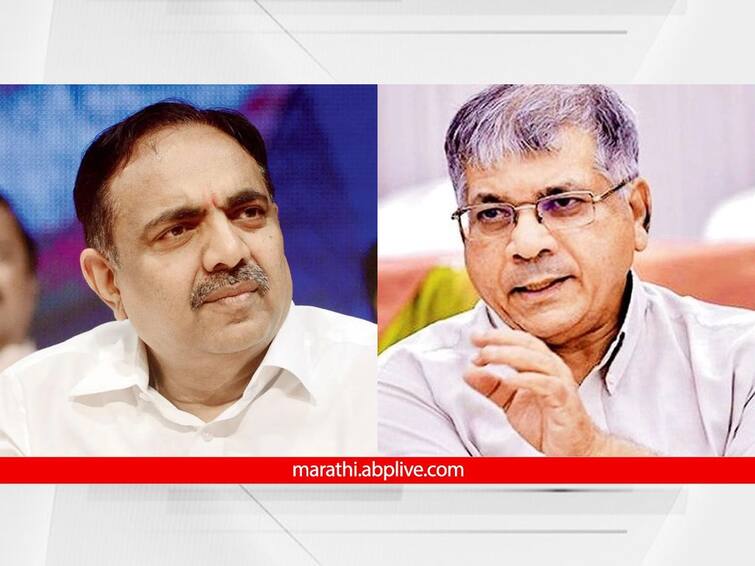 latur prakash ambedkar slams jayant patil on vba shiv sena alliance maharashtra politics news  Prakash Ambedkar : मोठ्या भटजीच्या नाड्या मोदींच्या हातात, जयंत पाटील हे छोटे भटजी, लग्नाची तारीख त्यांनी काढावी; प्रकाश आंबेडकरांचे प्रत्युत्तर