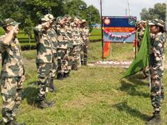 BSF ने शहीद कांस्टेबल सुदीप सरकार के नाम पर किया इस सड़क का नामकरण