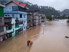 Massive Flooding Triggered By Cloud Burst Kills 5 In Sikkim. Rescue Ops Continue