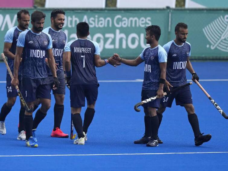 Asian Games 2023 India enters the final of the Mens Hockey event after beating South Korea 5-3 in the semi-finals Asian Games 2023: மேலும் ஒரு தங்கத்துக்கு வாய்ப்பு: இறுதிப்போட்டிக்கு முன்னேறிய இந்திய ஹாக்கி அணி