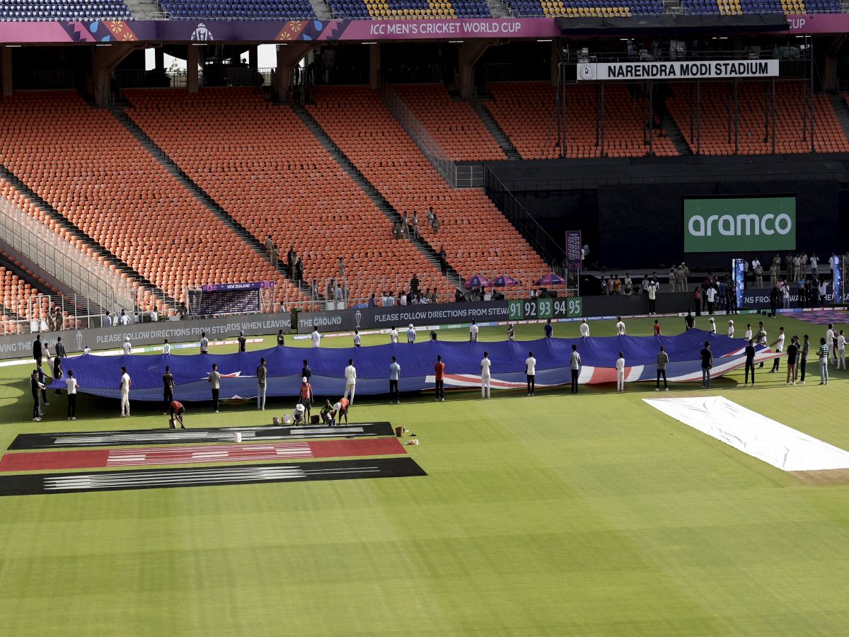 Narendra Modi Stadium Weather Yesterday - India 2023