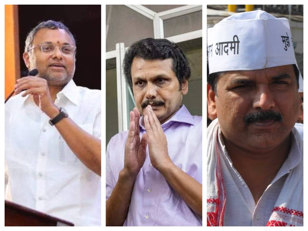 கார்த்தி சிதம்பரம், செந்தில் பாலாஜி வரிசையில் ஆம் ஆத்மி எம்பி.. அதிரடி காட்டிய அமலாக்கத்துறை AAP Rajya Sabha MP Sanjay Singh House raided by Enforcement Directorate ED officials In Delhi Liquor Policy Case கார்த்தி சிதம்பரம், செந்தில் பாலாஜி வரிசையில் ஆம் ஆத்மி எம்பி.. அதிரடி காட்டிய அமலாக்கத்துறை