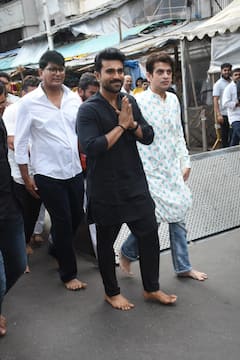 Ram Charan Visits Siddhivinayak Temple To Complete Ayyappa Deeksha; See Pics