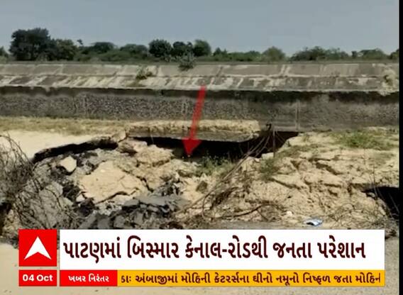 Patan Canal Road | પાટણમાં બિસ્માર કેનાલ રોડથી લોકોને ભારે હાલાકી, જુઓ અહેવાલ