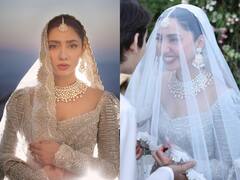 Mahira Khan Wedding Photos: आइस ब्लू लहंगे में बला की खूबसूरत लगीं पाकिस्तानी एक्ट्रेस माहिरा खान, शादी की नई तस्वीरें आईं सामने