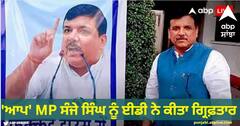 Sanjay Singh Arrested: 'ਆਪ' MP ਸੰਜੇ ਸਿੰਘ ਨੂੰ ਈਡੀ ਨੇ ਕੀਤਾ ਗ੍ਰਿਫ਼ਤਾਰ
