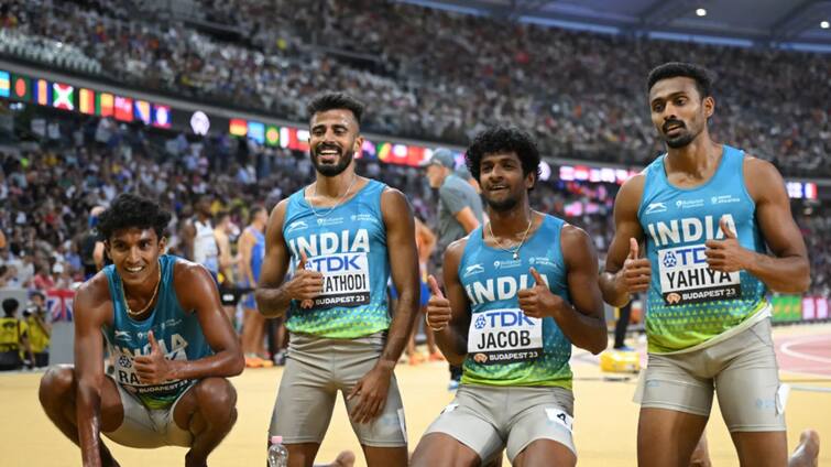 Indian men's team won the gold medal in the relay race at the Asian Games 2023 Asian Games 2023: ભારતે જીત્યો 18મો ગોલ્ડ, રિલે રેસમાં પુરુષ ટીમે કરી કમાલ