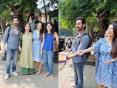 बेटी के जन्म के बाद हॉस्पिटल के बाहर दिखे रोशेल राव और कीथ सिक्वेरिया, पैपराजी को बांटी मिठाई