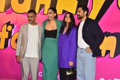 Thank You For Coming: बॉसी लुक में पहुंची सोनम कपूर..तो रेड ड्रेस में शहनाज ने लगाया ग्लैमर का तड़का, सितारों से यूं सजी ‘थैंक्यू फॉर कमिंग’ की स्क्रीनिंग