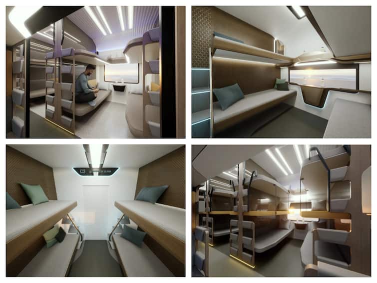 Ashwini Vaishnaw Shares Images Of Vande Bharat Sleeper Version Train (Concept), To Be Launched In 2024 Railway Minister Ashwini Vaishnaw Shares Images Of New Vande Bharat Train With Sleeper Coaches, Expected Launch In 2024
