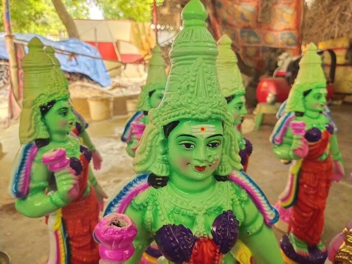 The dolls are soon set to make inroads into the houses and beautify the Navratri festival  (Credit: ABP Nadu)
