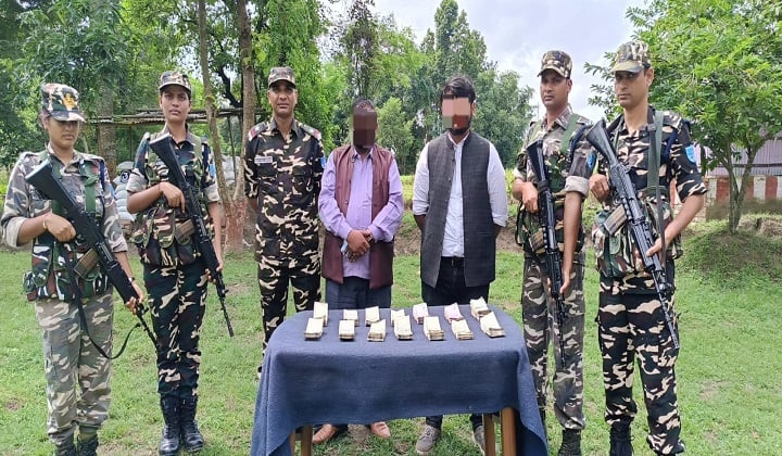 Supaul News SSB Arrests 2 Nepali Citizens with Indian currency at Indo-Nepal border ann Supaul News: सुपौल में SSB की बड़ी कार्रवाई, इंडो-नेपाल बॉर्डर से दो नेपाली नागरिक गिरफ्तार, छह लाख रुपये मिले