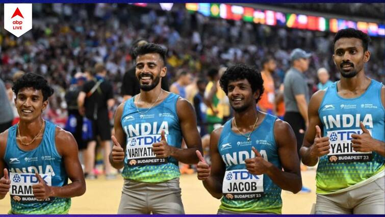 Asian Games 2022: India's 4x400m men's relay team clinches gold, know in details Asian Games 2022: এশিয়ান গেমসে সাফল্যের দৌড়, ৪ X ৪০০ মিটার রিলে দৌড়ে সোনা ভারতের