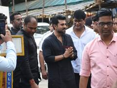 Ram Charan Visits Siddhivinayak Temple To Complete Ayyappa Deeksha; See Pics