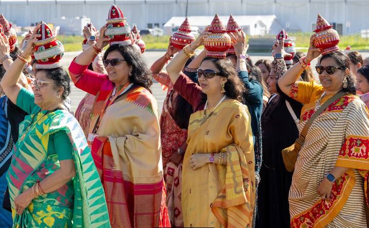 BAPS સંસ્થાની મહિલા પ્રવૃતિ દ્વારા જીવનમાં ‘સંસ્કાર,સેવા અને સંસ્કૃતિ’રૂપી ત્રણ મુખ્ય આધારસ્તંભોનું મહત્વ દર્શાવતો કાર્યક્રમ યોજાયો