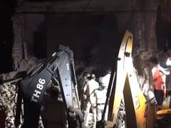 सतना में देर रात ढही तीन मंजिला इमारत, 4 घंटे तक चला रेस्क्यू ऑपरेशन, मजदूरों को सुरक्षित बाहर निकाला गया