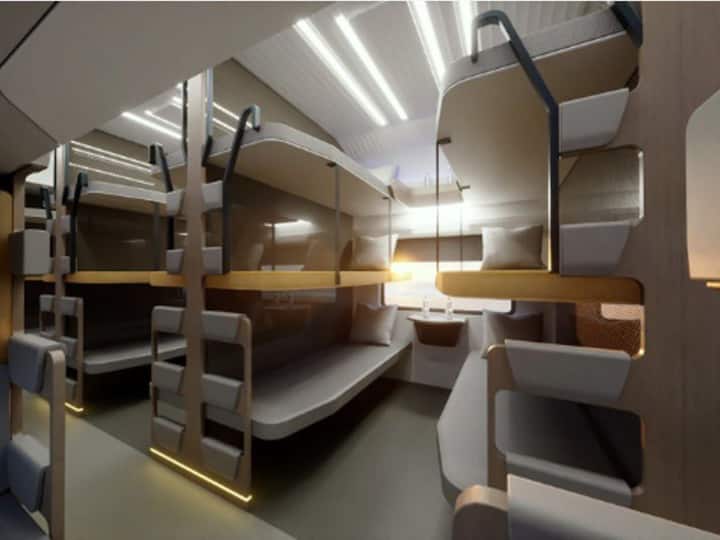 Earlier, a rail official at the Integral Coach Factory in Chennai has said that the Vande Bharat sleeper train is slated for launch in the financial year 2023-24. B G Mallya, General Manager of ICF, had said that Vande Bharat Sleeper will consist of 16 coaches with 11 AC three-tier coaches, 4 AC two-tier coaches, and 1 first AC coach. (Image: X/Ashwini Vaishnaw)
