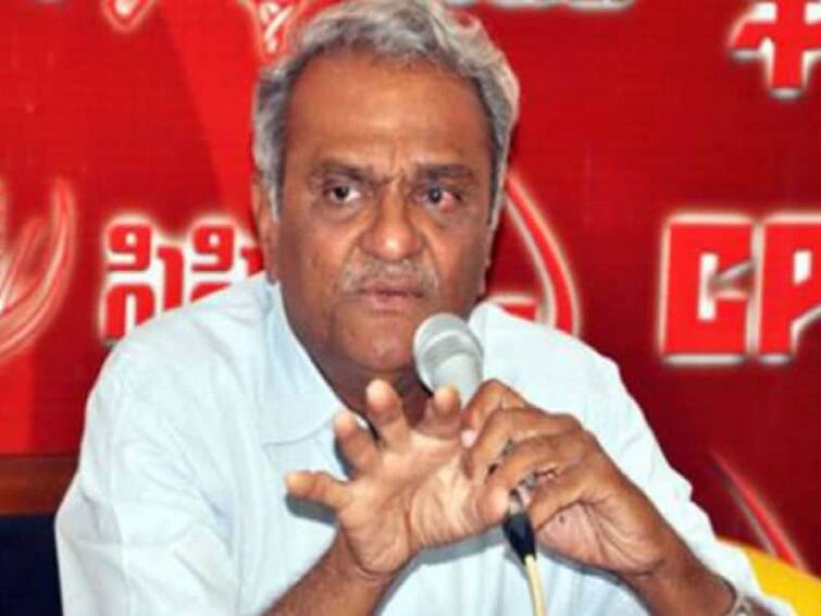 CPI national secretary K Naranaya makes sensational allegations in Delhi Liquor scam case K Narayana: వాళ్లవి ముద్దులాట, గుద్దులాట మాత్రమే - తులసి తీర్థం పోసినట్లు పసుపు బోర్డు: నారాయణ