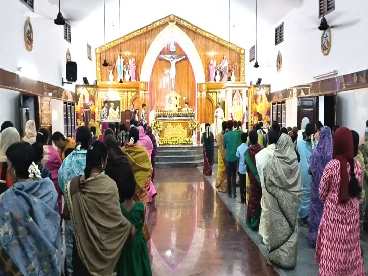 மயிலாடுதுறை புனித அந்தோணியார் திருத்தல திறப்பு விழா; திரளான பக்தர்கள் பங்கேற்று வழிபாடு