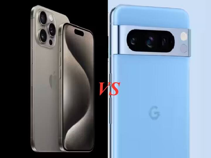Pixel 8 Pro vs iPhone 15 Pro : क्या कीमत का ही है अंतर या फीचर्स और स्पेसिफिकेशन भी हैं अलग? जानें यहां What are the main differences between Pixel 8 Pro vs iPhone 15 Pro know everything know her Pixel 8 Pro vs iPhone 15 Pro : क्या कीमत का ही है अंतर या फीचर्स और स्पेसिफिकेशन भी हैं अलग? जानें यहां