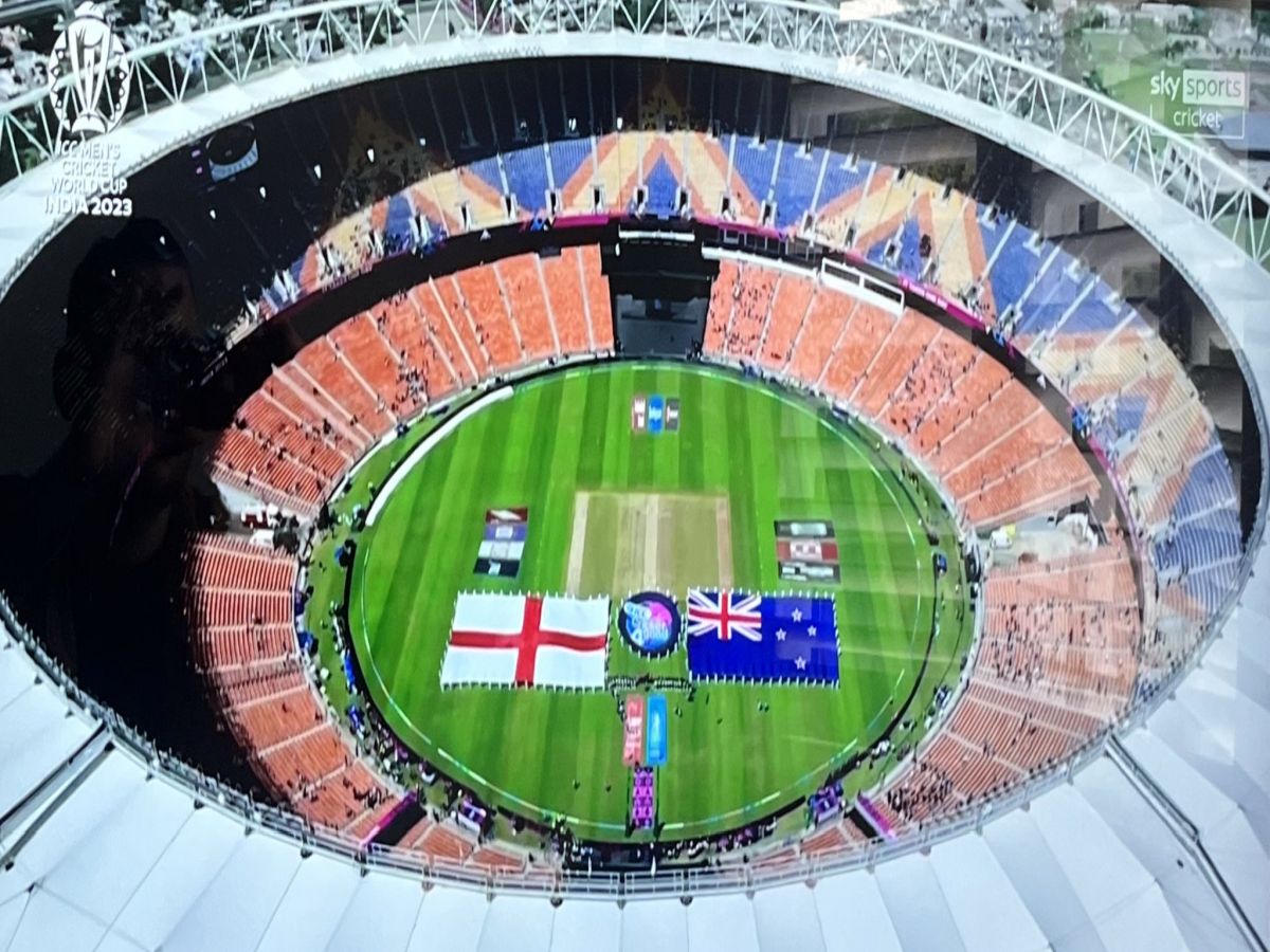 Narendra Modi Stadium Weather Yesterday - India 2023